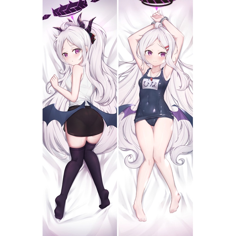 ปลอกหมอนคอสเพลย์ การ์ตูนอนิเมะ Blue Archive Sorasaki Hina Dakimakura