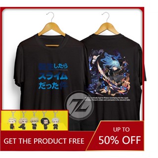 TENSEI SHITARA SLIME DATTA KEN Cosplay T shirt RIMURU TEMPEST Costume Tops Short Sleeve Anime Graphi_01