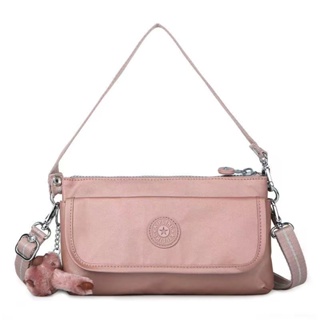 Kipling | สินค้าพร้อมส่ง | Kipling กระเป๋า | กระเป๋าสะพายไหล่ ผ้าแคนวาส ขนาดเล็ก ใส่โทรศัพท์มือถือได้ แฟชั่นสําหรับสตรี