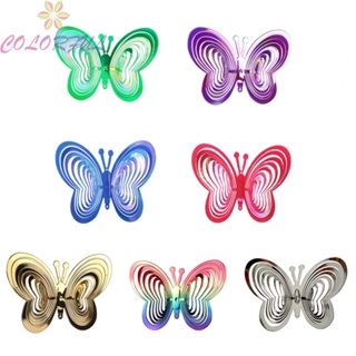 【COLORFUL】Accessories Wind Chimes Butterfly Home Outdoor Wind Spinner 21.2cm*15cm