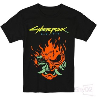 Shy T-shirt Tshirt Mens Cyberpunk 2077 For Men S-3XL_12