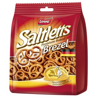 ลอเรนซ์ซอลท์เล็ทมินิเบสเซิล SALTLETTS 150ก. LORENZMINI BREZEL 150G.