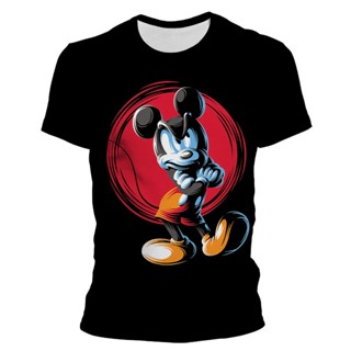 Mickey Mouse 3D T Shirt Men Women Disney Cartoon Anime Printed T-shirt Summer Short Sleeve Tops Cool Tees_03