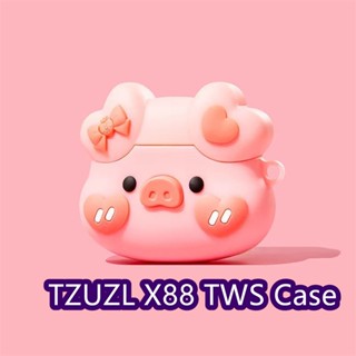 เคสหูฟัง แบบนิ่ม ลายการ์ตูนไดโนเสาร์ สําหรับ TZUZL X88 TWS