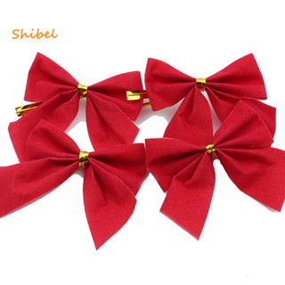 Shibel โบว์สีสดใส ของขวัญคริสต์มาส สําหรับตกแต่งบ้าน 12 ชิ้น ต่อแพ็ค