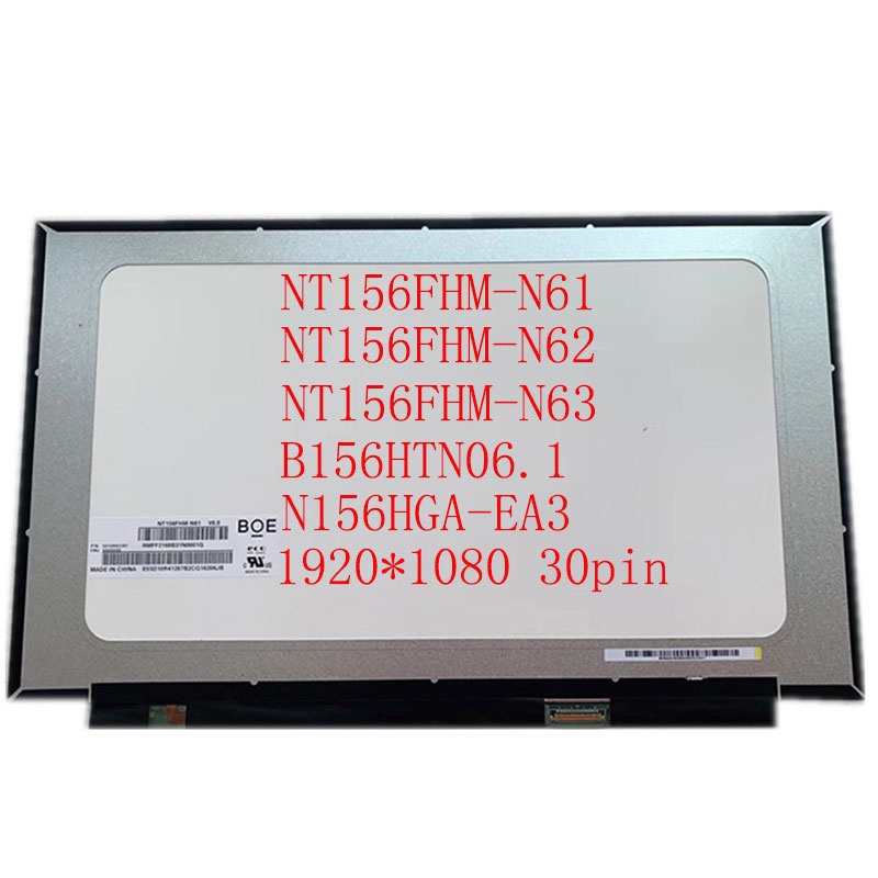 52 ซม.N156HGA-EA3 NT156FHM-N61/N62/N63 B156HTN06.1 จอแสดงผล LCD