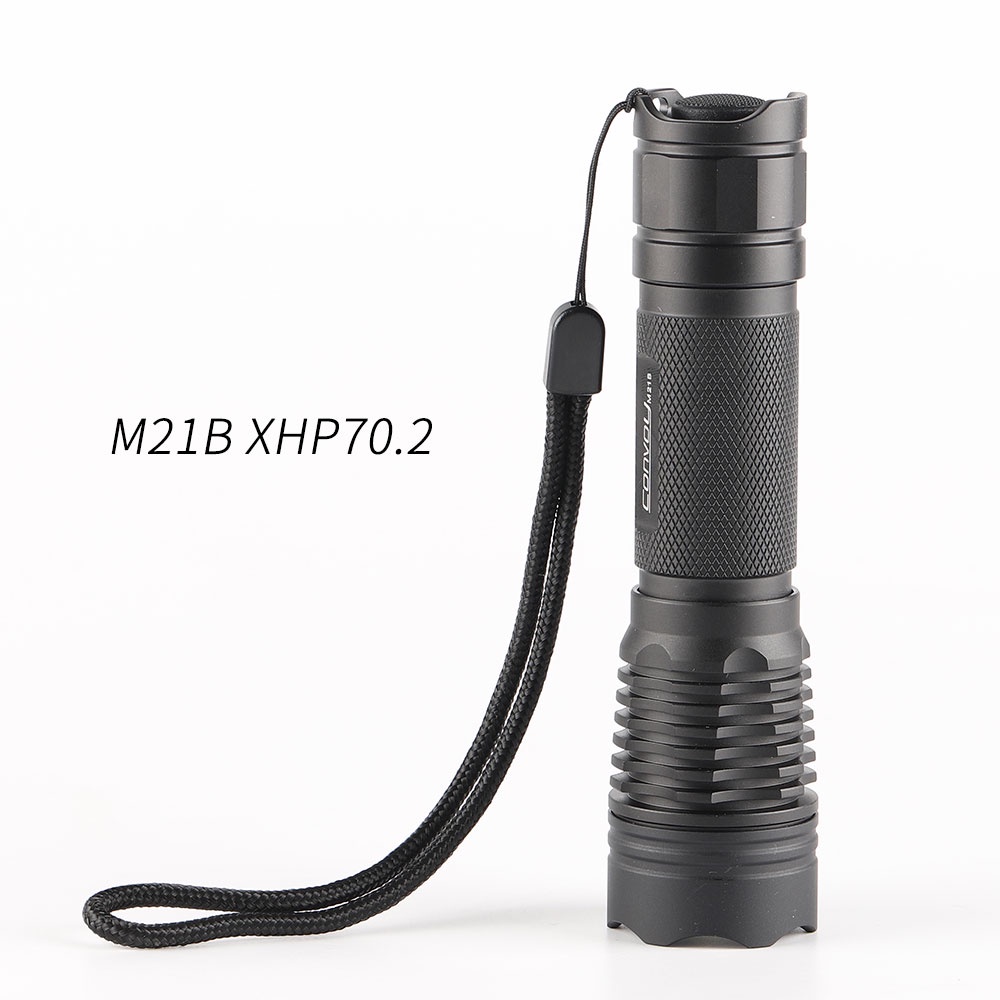 ไฟฉาย Convoy M21B พร้อมไฟฉาย XHP70.3 hi,21700