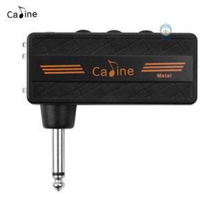 [Toneth]Caline Ca-101 เครื่องขยายเสียงหูฟังกีตาร์ ขนาดเล็ก ชาร์จไฟได้ พร้อมเอฟเฟคบิดเบือน สําหรับกีตาร์ไฟฟ้า