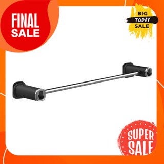 ราวแขวนผ้าเดี่ยว 60 ซม. KASSA รุ่น KS-60102-K สีดำSingle Towel Bar 60 cm. Model KS-60102-K Black