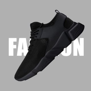 JYC. Men's Darkness Mid-Cut Sneakers Casual Rubber Shoes #M911(Standard Size)
