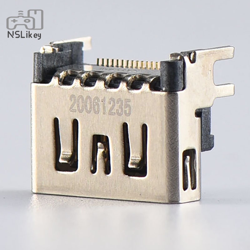 NSLikey พอร์ต HDMI เปลี่ยนขั้วต่ออินเทอร์เฟซซ็อกเก็ต HDMI เข้ากันได้กับอะไหล่ซ่อมคอนโซลเกม PS5