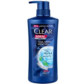 เคลียร์เมน MEN แชมพู คูลสปอร์ต410มล.CLEAR SHAMPOO COOLSPORT 410ML.