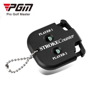 Pgm Golf square type scorer เครื่องนับคะแนนหน้าปัดคู่พวงกุญแจคะแนน