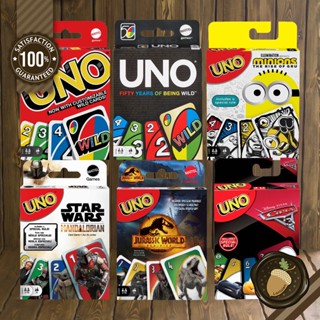 UNO บอร์ดเกม คู่มือภาษาอังกฤษ