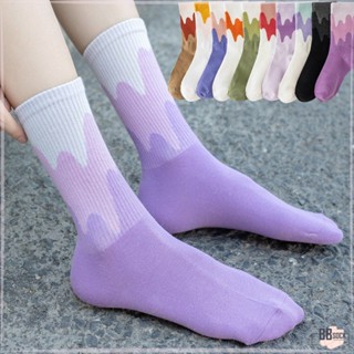 [BBSock] ถุงเท้าแฟชั่น ข้อยาว 3 เฉดสี