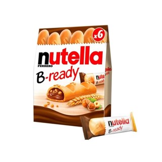 นูเทลล่าเวเฟอร์บีเรดดี้ WAFFER 132 กรัมNUTELLAB READY 132G.