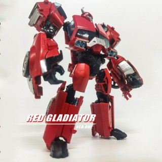 ((พร้อมส่ง) Apc-toys Apache Red Gladiator Flying over the Mountain Leader Deformation โมเดลของเล่นรับรอง Autobot GZTD