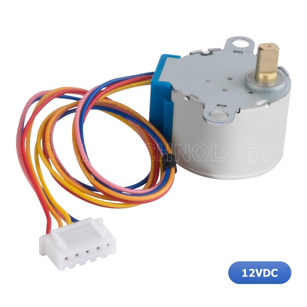 (1ชิ้น) AA613 สเต็ปมอเตอร์ 12V 4-Phase Stepper Step Motor 28BYJ-48 12V