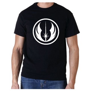 2023เสื้อยืดผ้าฝ้าย พร้อมส่ง เสื้อยืด พิมพ์ลาย Jedi Order หลากสี แฟชั่นฤดูร้อน สําหรับผู้ชาย