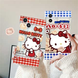 SANRIO เคสโทรศัพท์มือถือแบบนิ่ม TPU ลายการ์ตูนเฮลโลคิตตี้ ซานริโอ้ สําหรับ Redmi Note 11 Pro Note11S 10C Note10 5G 10A 9C 9A 10 9T 10s Note9 Note8 Poco X3 NFC M3