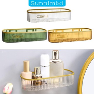 [Sunnimix1] ชั้นวางตะกร้าอาบน้ํา แบบแขวน อุปกรณ์เสริม สําหรับห้องนั่งเล่น ห้องนอน