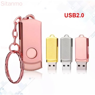 แฟลชไดรฟ์ USB โลหะ 128GB 1TB 2TB ความเร็วสูง หมุนได้ ความจุจริง 8GB 16GB 32GB 64GB 1GB กันน้ํา พกพาง่าย