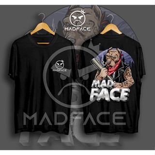 MAD FACE thug dog S11 T-shirt 2022 new design fashion trend round neck T gift_02