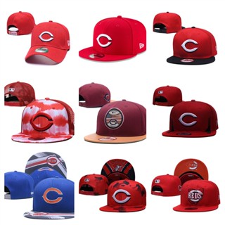 MLB Cincinnati Reds หมวกเสื้อกีฬากลางแจ้งแบบปรับได้