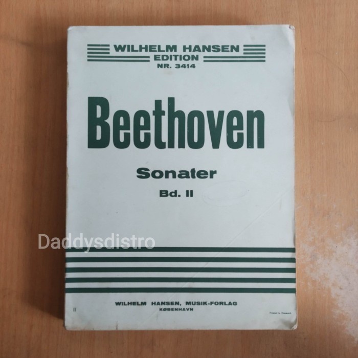 Wilhelm Hansen Edition Beethoven Sonater