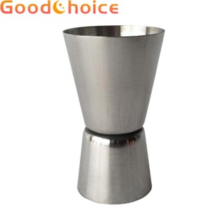 【Good】Bar Stainless Steel Dual Shot Measure Pub Jigger Spirit Cocktail Cup New 20/40ml【Ready Stock】