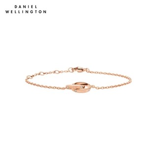 Daniel Wellington กำไลข้อมือ Lumine Unity  สีโรสโกลด์