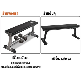 OneTwoFit ม้านั่งดัมเบล ม้ายกน้ำหนัก ม้านั่งออกกำลังกาย เก้าอี้ออกกําลังกาย ฝึกกล้ามเนื้อ Bench รับน้ำหนักได้ 300KG