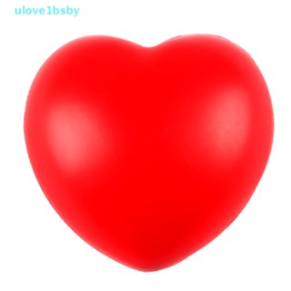 Ulove1bsby ลูกบอลโฟมนิ่ม รูปหัวใจ คลายเครียด สําหรับออกกําลังกายข้อมือเด็ก