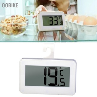 OObike Digital Freezer Room Thermometer White Mini Sensitive Energy Saving เทอร์โมมิเตอร์ตู้เย็นสำหรับบ้าน