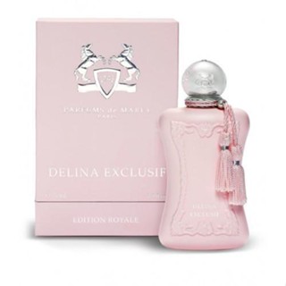 (75ml) Parfums de Marly Delina perfume Parfums de Marly Delina น้ําหอม ขวดเซรามิค ลายดอกไม้ ขนาด 75 มล. สําหรับผู้หญิง