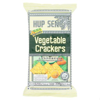 ฮับเส็งขนมปังกรอบโรยผัก Vagetable 330ก.Hup SengCrackers 330 g.