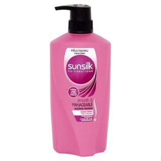 ซันซิลครีมนวดสมูทแอนด์เมเนจ SMOOTH ชมพู 600มลSUNSILKCONDI MANAGE PINK600ML