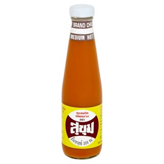 สุขุมซอสพริกเผ็ดกลาง HOT 300ซีซีSUKHUM MEDIUMCHILLI SAUCE 300CC.