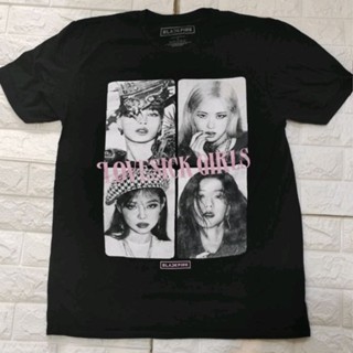 เสื้อยืดวง Black Pink lovesick girls ลิขสิทธิ์แท้