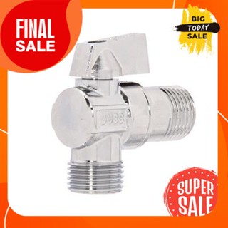 Angle ball valve DUSS model P5 size 1/2 inch chrome