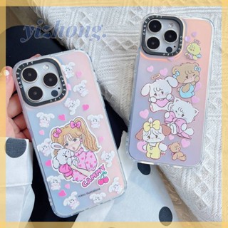 เคสป้องกันโทรศัพท์มือถือ TPU แบบนิ่ม พิมพ์ลายการ์ตูนแมว กันกระแทก กันรอยขีดข่วน สําหรับ iPhone 11 14 Pro Max 13 XR 13Pro 12 X