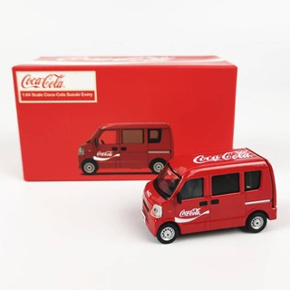 Hong Kong Tiny Coca-Cola Suzuki Every 1/64 Diecast Car Model 012028