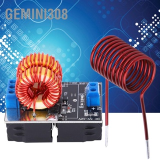 Gemini308 บอร์ดทำความร้อน Mini ZVS DC5 ~ 15V 150W คอยล์จุดระเบิดไดร์เวอร์ความร้อนแบบฟลายแบ็คแบบเหนี่ยวนำ