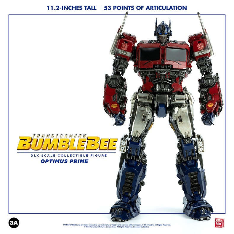 3A zero Optimus Prime Bumblebee Movie Lightning DLX