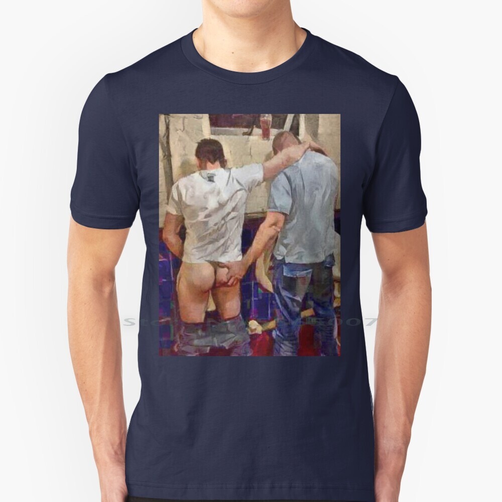 [S-5XL]Pda T Shirt 100% Cotton Homoerotic Art Gay Art Gay Men Male Art Gay Erotic Art Queer Art Big 