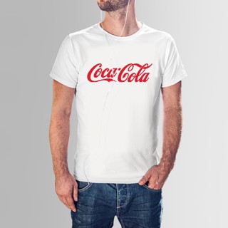 [COD]เสื้อยืด Coca Cola Coke โคคาโคล่า โค้ก สีขาว สีดำS-5XL