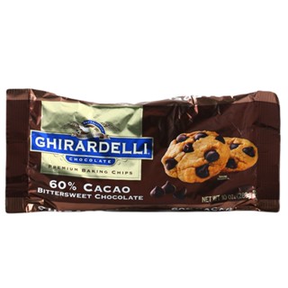 กิลาเดลลี่ ช็อกโกแลต 0.6 คาเคาชิพ 283กGHIRARDELLI 60%CACAOCHOCOLATECHIPS283G