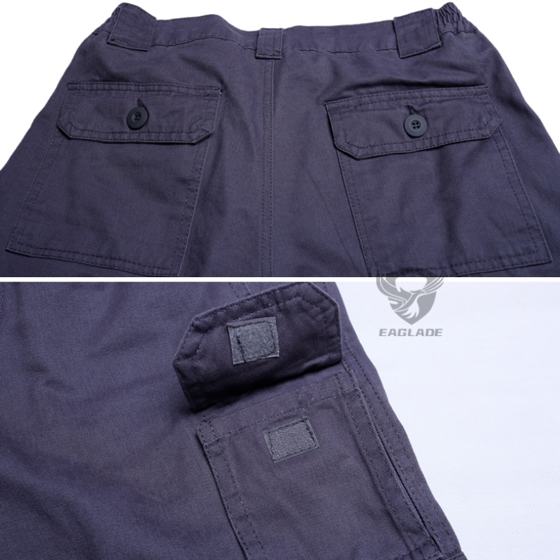 EAGBLADE กางเกงคาร์โก้ยุทธวิธีสีกากีสําหรับผู้ชาย DY-215M-4XL - รูปที่ 7