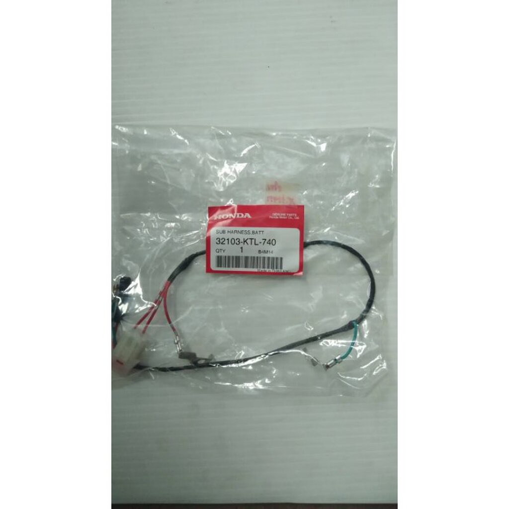 32103-KTL-740 ขั้วต่อสายไฟแบตเตอรี่ WAVE100 , WAVE100S U-BOX,WAVE100Z สตาร์ทเท้า อะไหล่แท้ HONDA