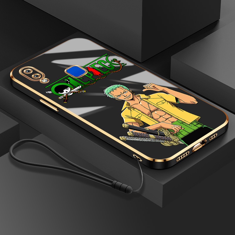 ปลอก Vivo Y91i Y1S Y91 Y91C Y7S Y9S Y73 S1 Pro 1820 1811 1807 1816 1817 การ์ตูนอะนิเมะOne Piece Zorr